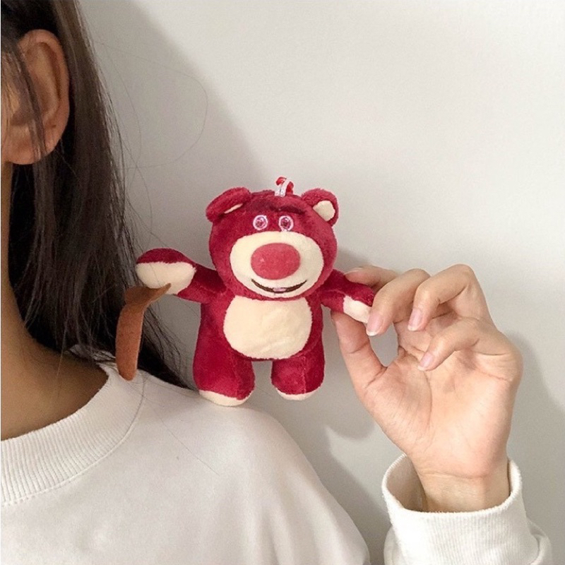 Móc khoá thú bông dễ thương tặng quà móc khoá balo túi sách cute