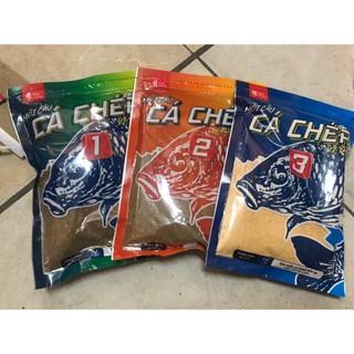 Mồi câu cá chép kim long số 1 - 2 - 3 vị thơm, tanh 250gr