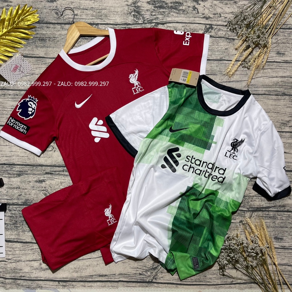 Quần Áo Bóng Đá CLB Liver Sân Nhà/Sân Khách 2023,2024 - Chuẩn Mẫu Thi Đấu 99%- Vải Thái