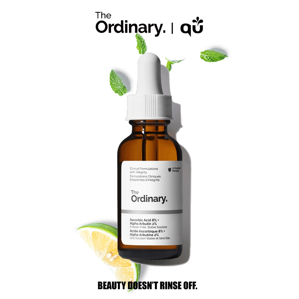 The Ordinary Serum Vitamin C Ascorbic Acid 8% + Alpha Arbutin 2% VC Chất Chống Oxy Hóa 30ml