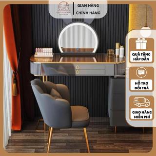 Bàn trang điểm tai thỏ nhập khẩu QueenHouse thiết kế sang trọng tiện nghi bàn phấn cao cấp được tặng GHẾ và GƯƠNG