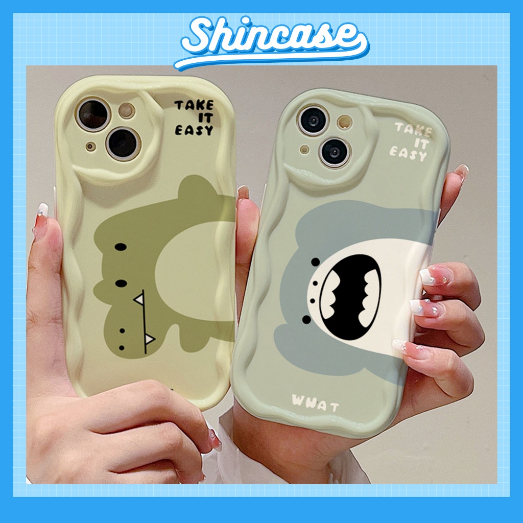 Ốp Lưng Điện Thoại Iphone Mềm Chống Sốc Hình Cá Sấu Cá Mập 6/6plus/7/8/plus/x/xs/xr/11/12/13/14/15/pro/max/promax