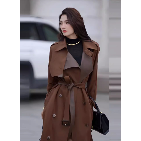 Áo Khoác Kaci Dáng Dài Phog Cách Hàn Quốc, Chất Vải Bền Không Nhăn.