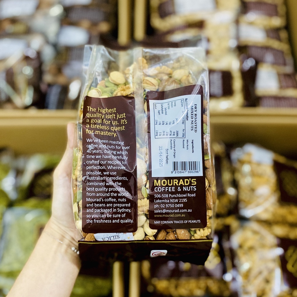 Hạt Mix Hỗn Hợp Mourad's Úc 500g Cao Cấp