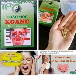 Viên xoang thảo mộc nam hộp 30 gói - thảo mộc xoang