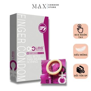 Bao cao su ngón tay LES DO, bao cao su siêu mỏng, bcs ngón tay