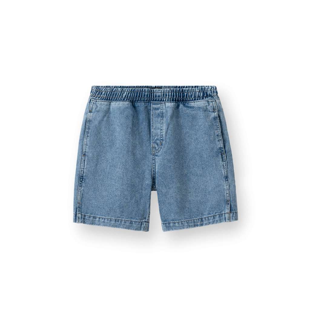 Quần Short nam có dây rút vải JEANS cao cấp, trẻ trung, lịch lãm, chuẩn form - BELAIRMAN