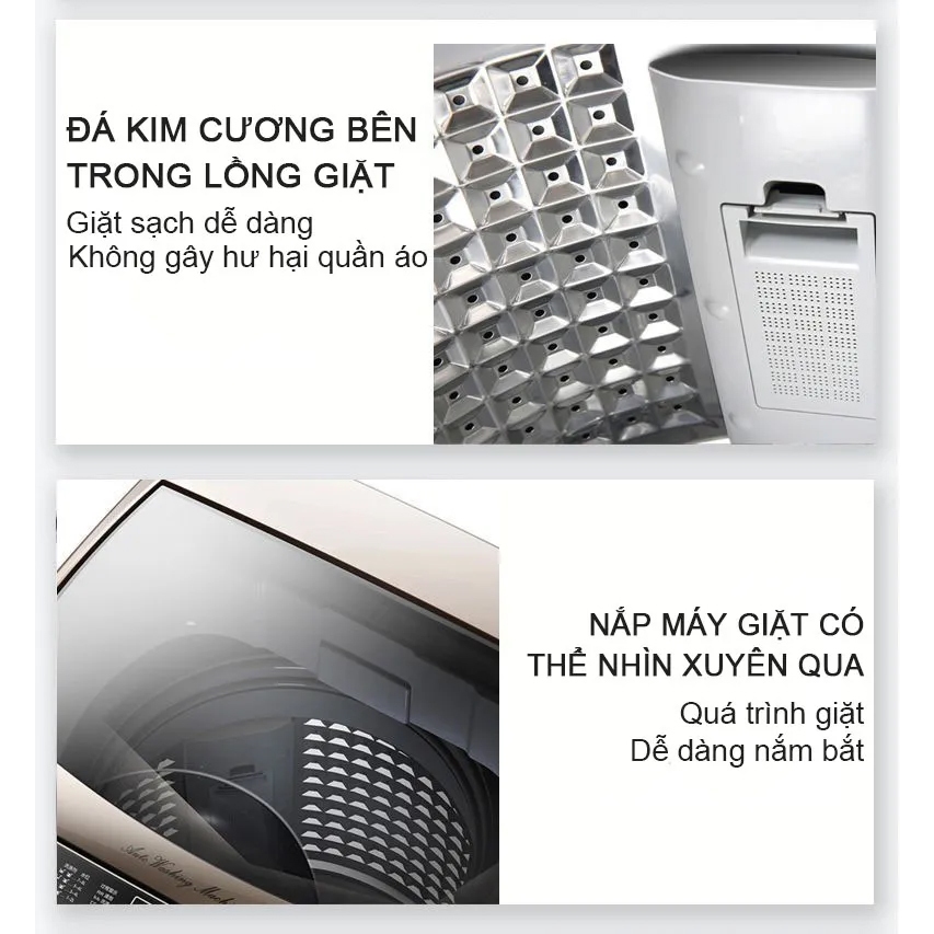 Máy giặt mini SAKURA cho bé và sinh viên khử khuẩn bằng ánh sáng xanh tự động 100% giặt vắt sả tiết kiệm điện BH 12tháng