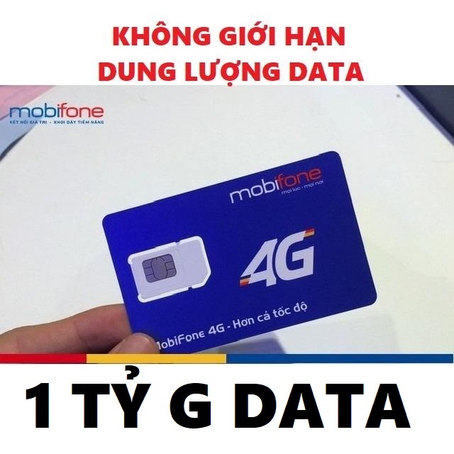 Sim Mobifone 4G Tốc Độ cao A68S Miễn Phí Truy Cập FB TT YT Tốc Độ Cao - Gia Hạn Chỉ 68K