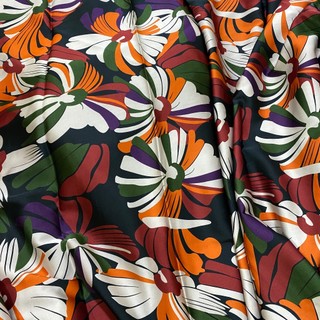 Vải lụa Satin hoa MS5518