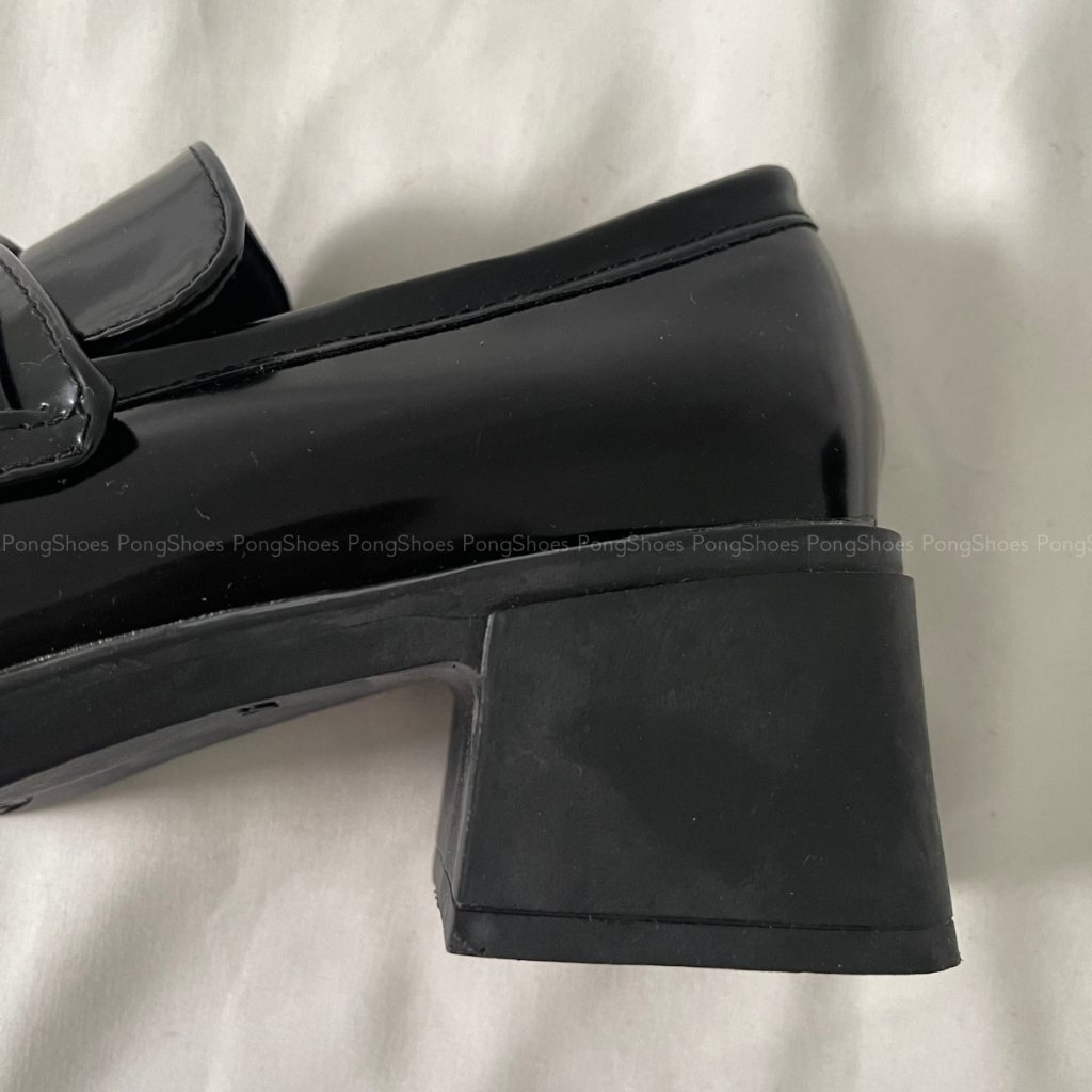 Giày Loafer đế cao mũi tròn Pong Shoes- Full Box- Mã 1636