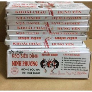 Bộ 10 miếng keo dính chuột siêu dính, keo bẫy chuột
