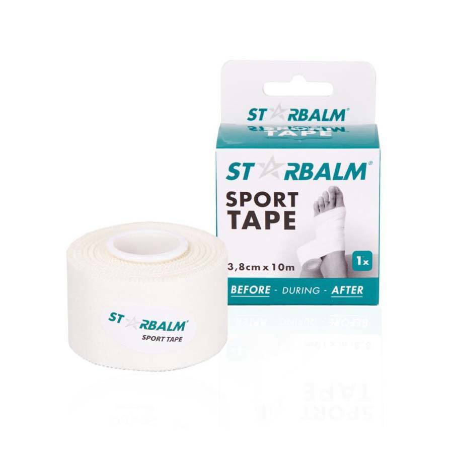 Băng vải thể thao STARBALM SPORTS TAPE,  Băng cuốn cổ chân đá bóng, Băng keo thể thao các kích cỡ