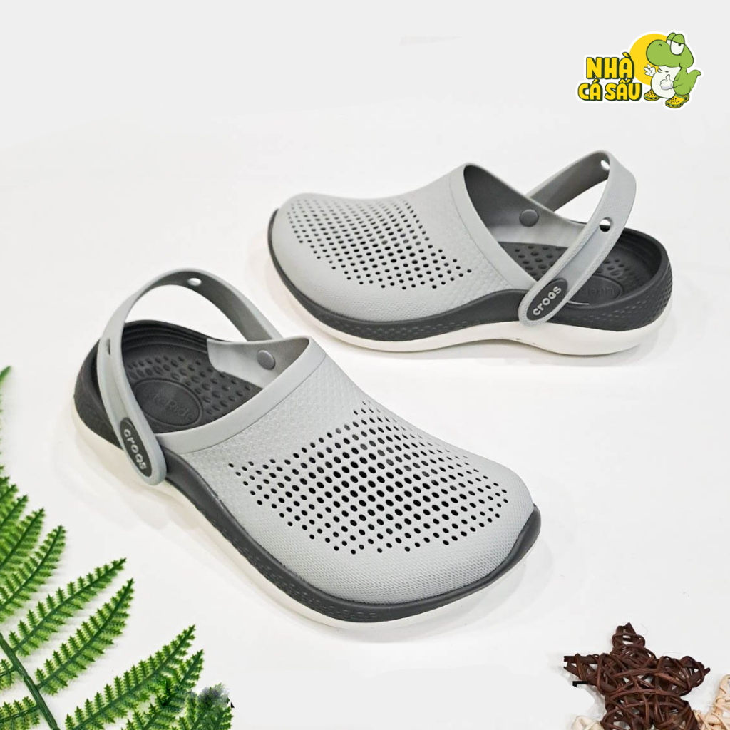 Dép crocs literide 360 clogs unisex êm nhẹ, dép sục crocs literide 360 nam nữ dư xịn made in Vietnam