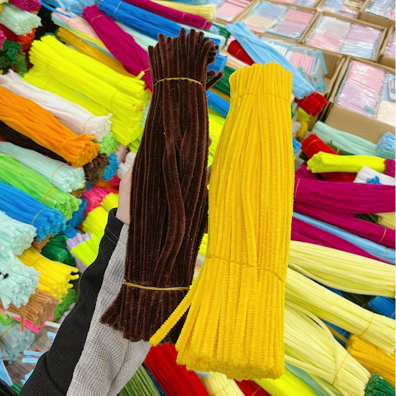 Set 46-50 Dây Xoắn Kẽm Nhung DIY Làm Hoa, Làm Đồ Thủ Công Handmade Hàng Loại 1