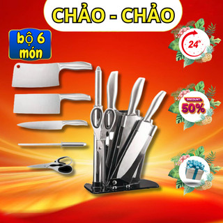 Bộ dao nhật 6 món seki - sét dao 6 món thép nhật bản cao cấp