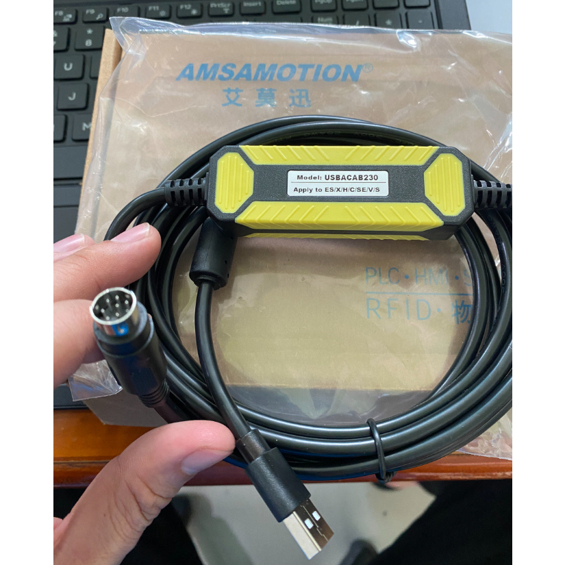 Cáp lập trình PLC USBACAB230 dành cho PLC DELTA (amsamotion)