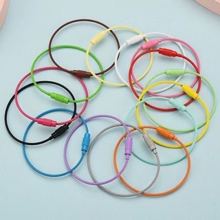 Vòng tròn mở 5cm làm móc khóa handmade nhiều màu sắc