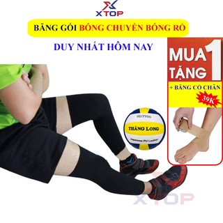 Bó Gối Bóng Chuyền, Băng Gối Dài Bóng Chuyền, Bóng Rổ Giúp Vận Động Tốt Hơn AL 7811