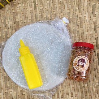 Combo bánh tráng phơi sương Cô Nga học sinh siêu rẻ mini