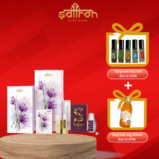 Set quà tặng người thương Nhụy hoa nghệ tây kèm Saffron ngâm mật ong Thương hiệu Saffron VietNam