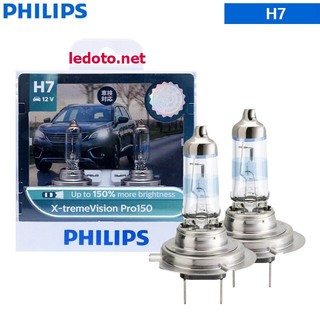 Đèn pha Halogen Philips Xtreme Vision Pro150 +150%