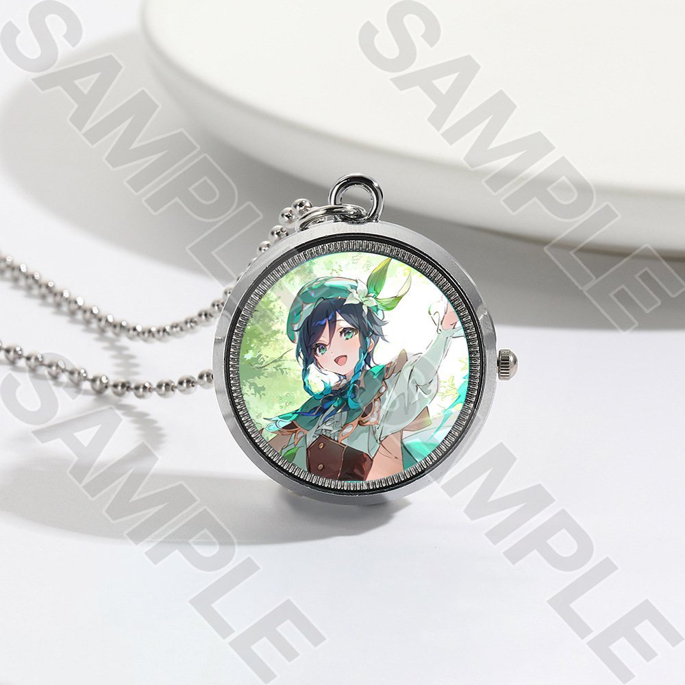 Đồng hồ quả quýt GENSHIN IMPACT ver VENTI quà tặng game nhiều mẫu xinh xắn đáng yêu