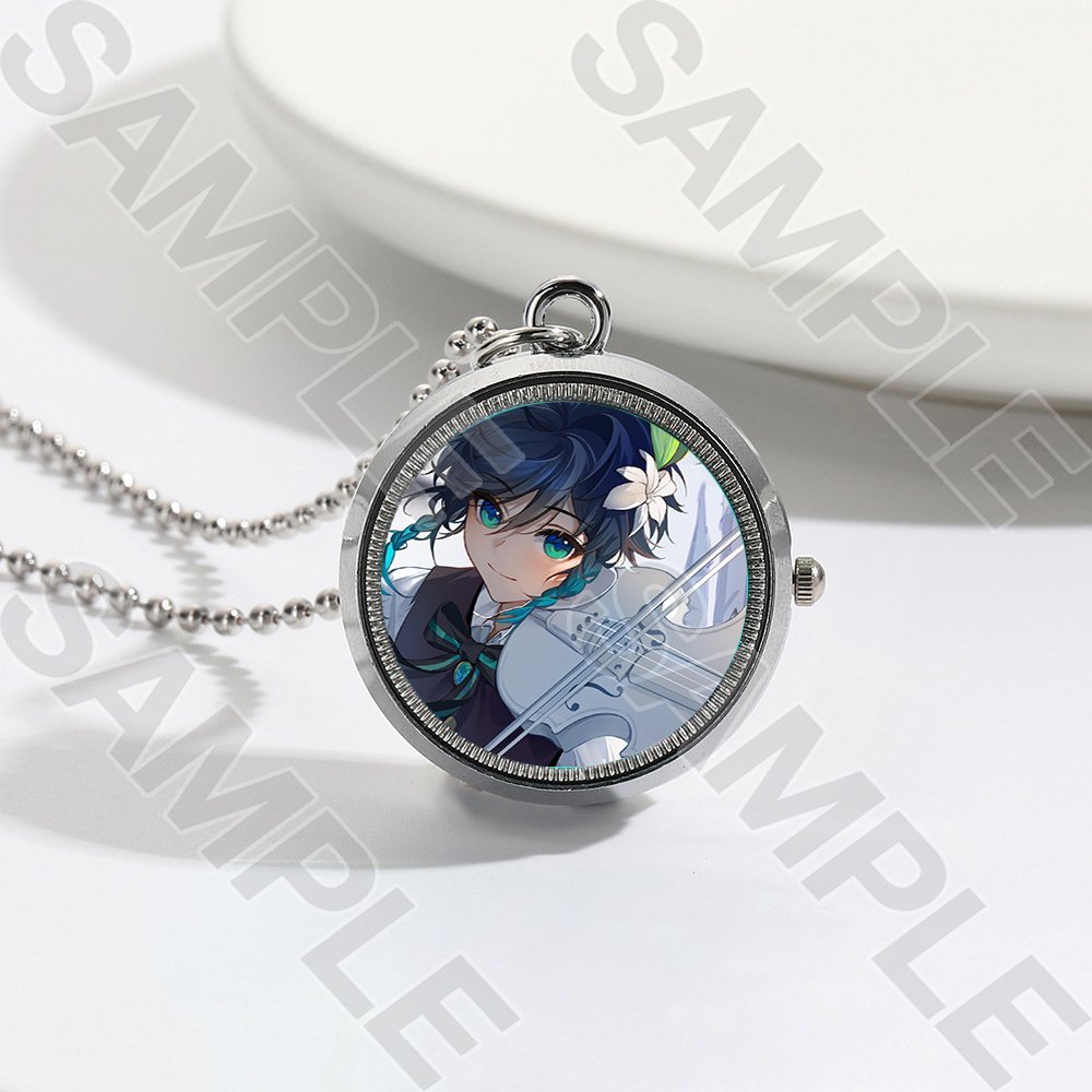 Đồng hồ quả quýt GENSHIN IMPACT ver VENTI quà tặng game nhiều mẫu xinh xắn đáng yêu