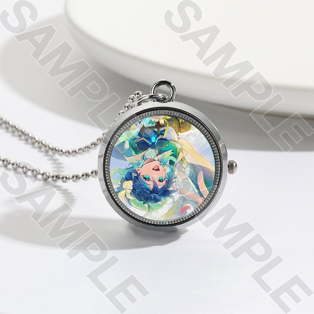 Đồng hồ quả quýt GENSHIN IMPACT ver VENTI quà tặng game nhiều mẫu xinh xắn đáng yêu