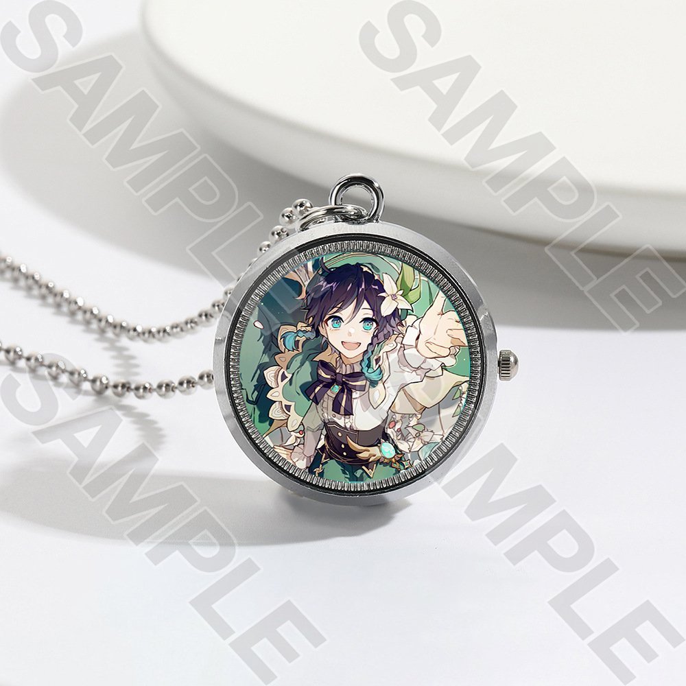 Đồng hồ quả quýt GENSHIN IMPACT ver VENTI quà tặng game nhiều mẫu xinh xắn đáng yêu