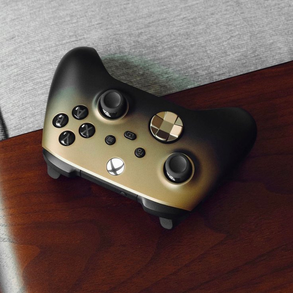 Tay cầm xbox series x phiên bản màu Gold Shadow