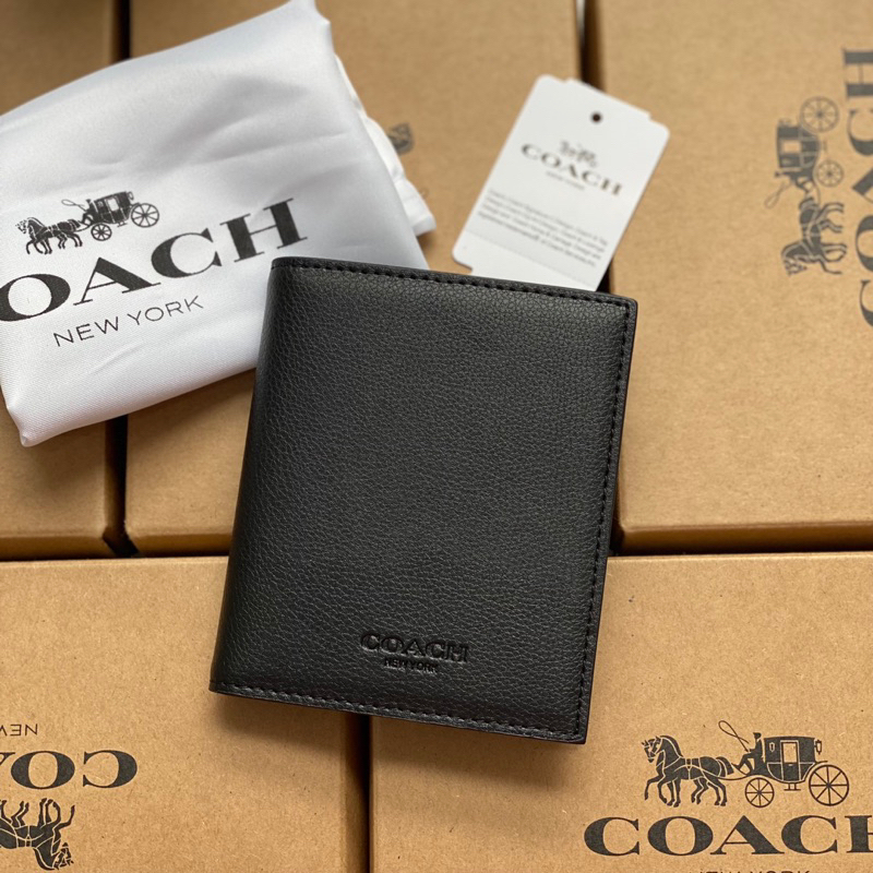 VÍ NAM COACH SLIM BILL, CARD HOLDER ĐỂ THẺ, ĐỂ TIỀN ĐỦ MẪU MỚI 100%