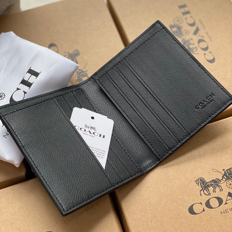 VÍ NAM COACH SLIM BILL, CARD HOLDER ĐỂ THẺ, ĐỂ TIỀN ĐỦ MẪU MỚI 100%
