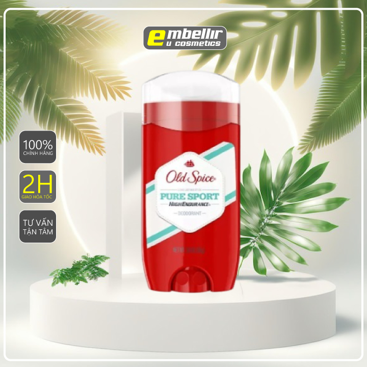 Lăn Khử Mùi Nam Old Spice Pure Sport Deodorant Usa