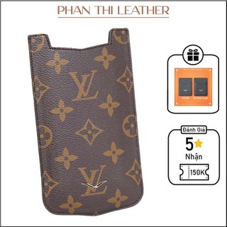 Bao da điện thoại vertu aster p, x 2017 2 cánh da lv mẫu rút