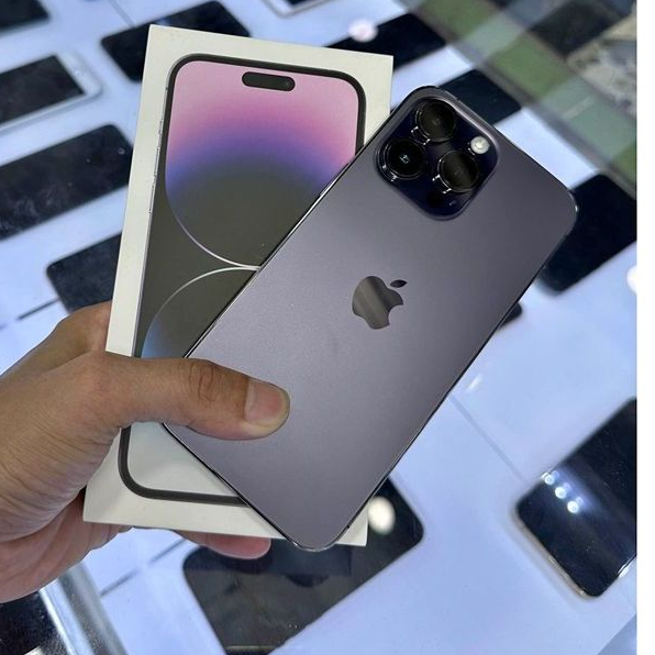 Iphone 14 pro max 128gb full box cbh đến 2/2024 pin 100