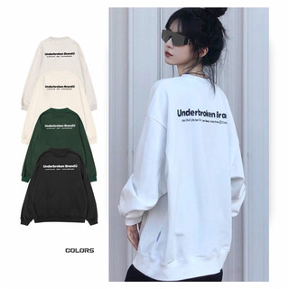 Áo Sweater Nỉ Bông In Chữ UNDERborken Brand nam nữ thu đông local ấm áp hoodie khoác ngoài fom rộng lamour HD180