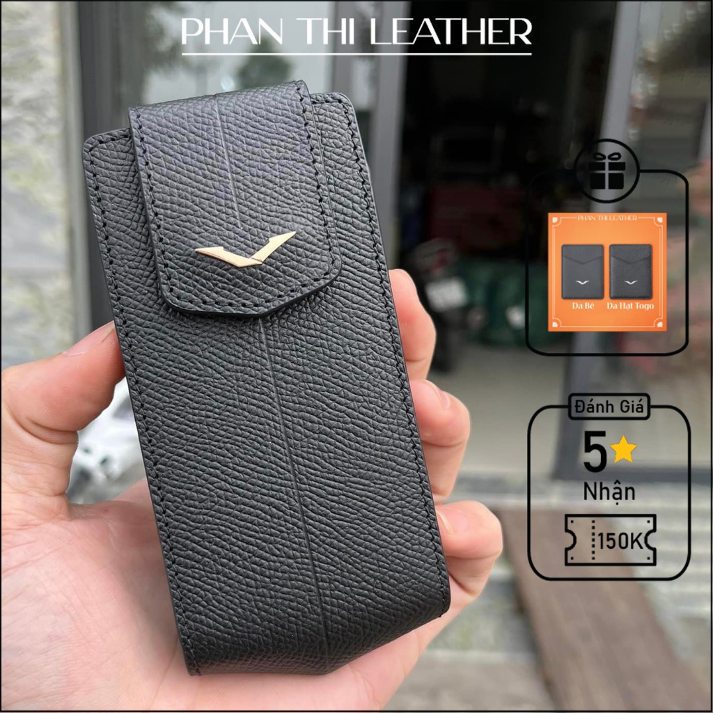 Bao Da Điện Thoại Vertu Ti