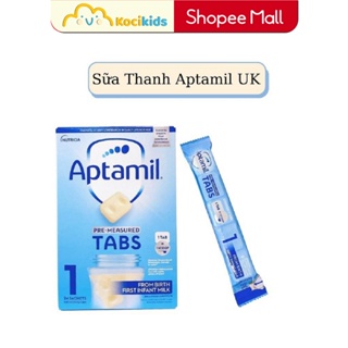 Sữa Aptamil UK số 1 Dạng Thanh Cho Bé 0- 6 Tháng