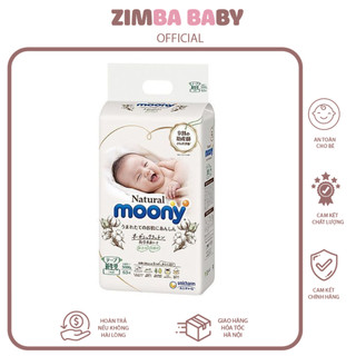 BỈM TÃ DÁN QUẦN MOONY NHẬT ĐỦ SIZE NB90 S84 M64 L54 XL44 M58 L44 XL38 XXL26 Zimbababy