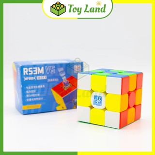 Rubik 3x3 MoYu RS3M V5 RS3 M 3x3 Magnetic Ball Core UV Rubic 3 Tầng Cao Cấp Nam Châm Đồ Chơi Trí Tuệ