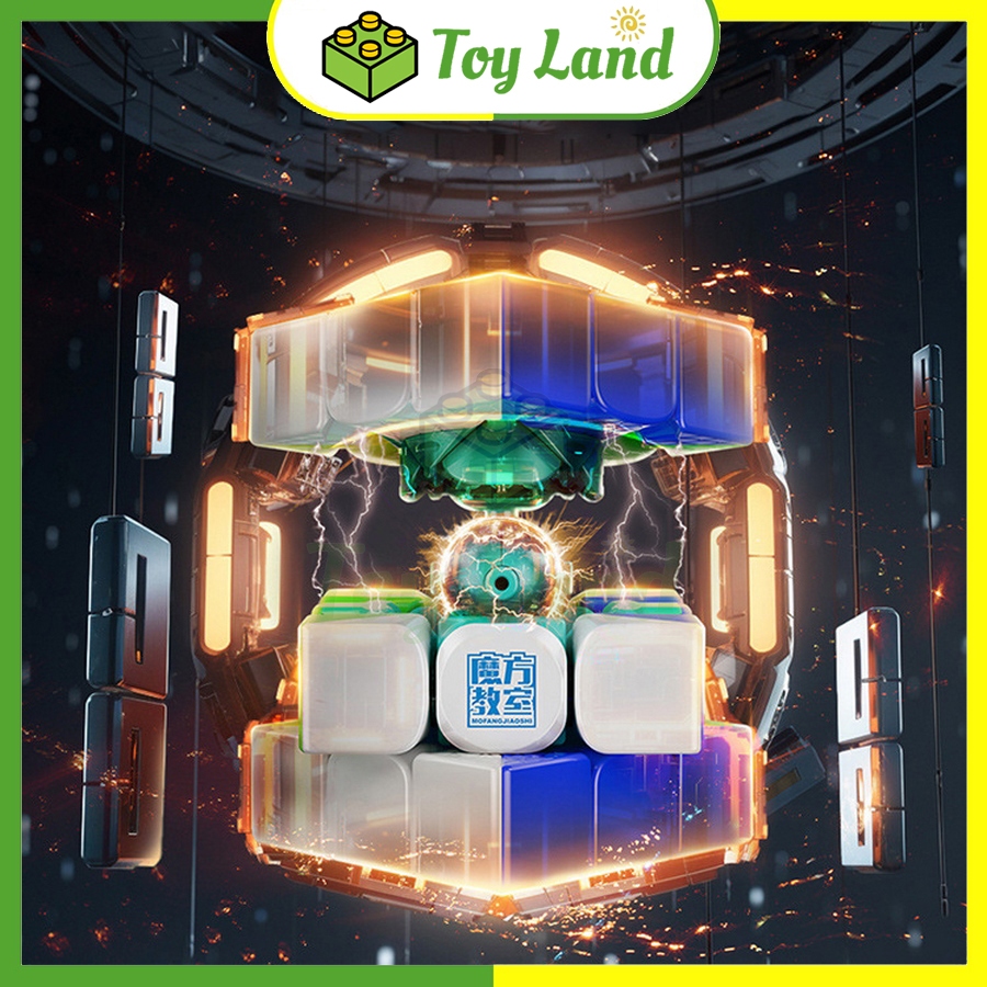 Rubik 3x3 MoYu RS3M V5 RS3 M 3x3 Magnetic Ball Core UV Rubic 3 Tầng Cao Cấp Nam Châm Đồ Chơi Trí Tuệ Phát Triển Tư Duy