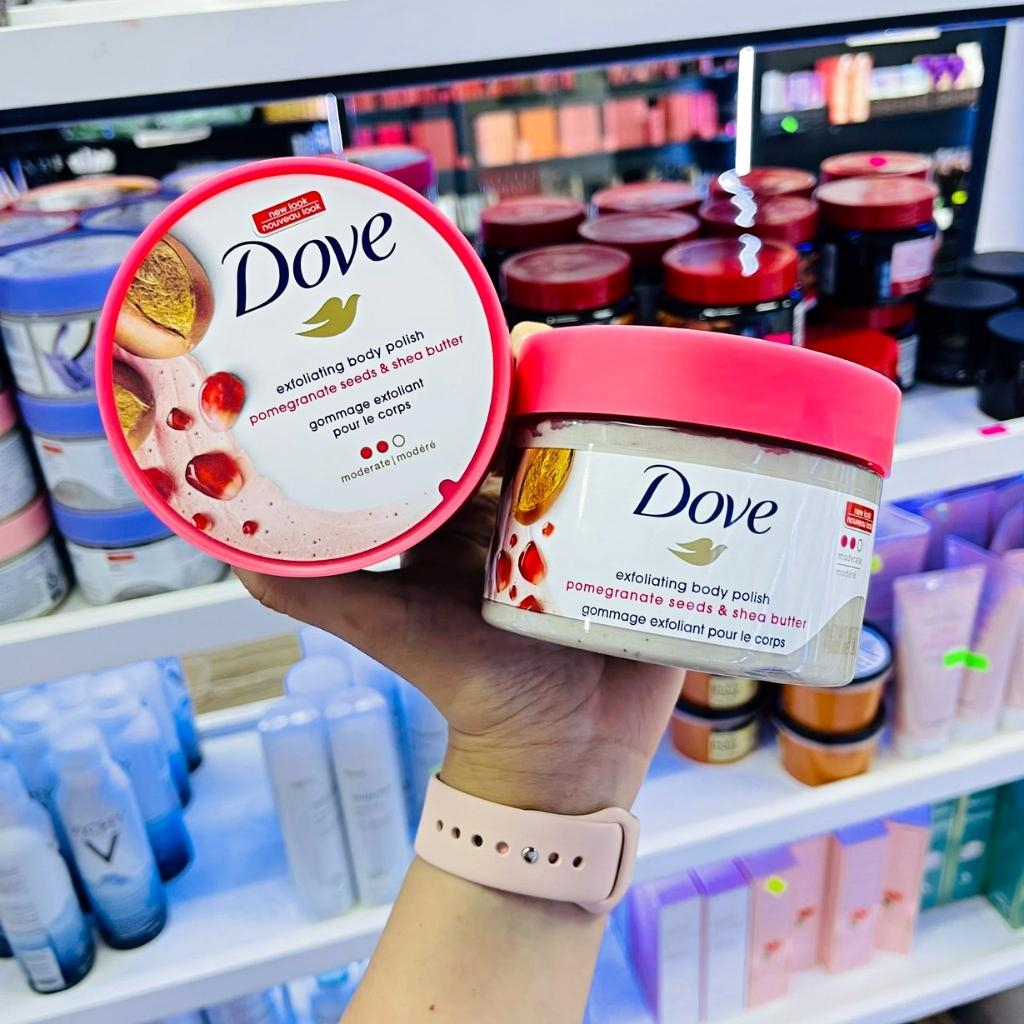 Tẩy Da Chết DOVE Body Giúp Da Mịn Màng Tẩy Tế Bào Chết DOVE Chính Hãng