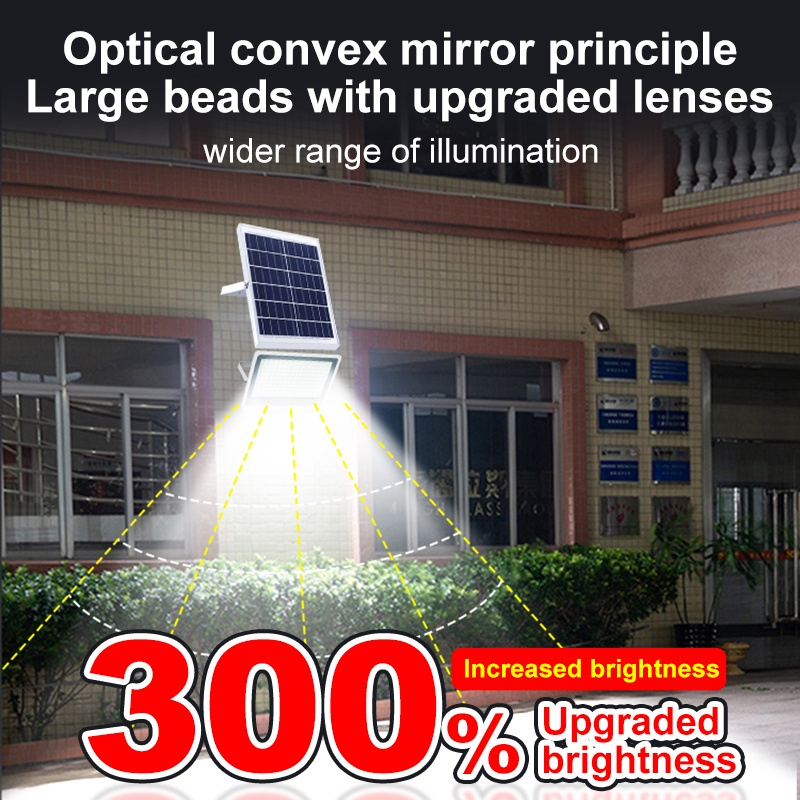 JIOR đèn năng lượng mặt trời solar light 1000W IP67 chống thấm nước đèn LED đèn năng lượng mặt trời trong nhà