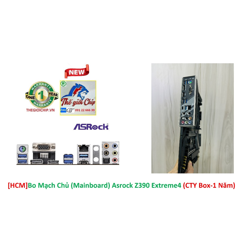 Bo Mạch Chủ  Asrock Z390 Extreme4
