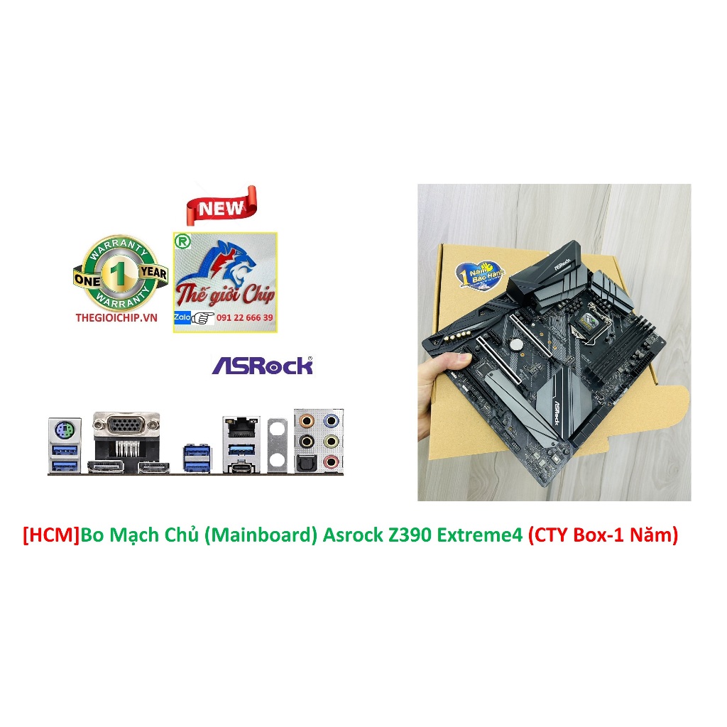 Bo Mạch Chủ  Asrock Z390 Extreme4