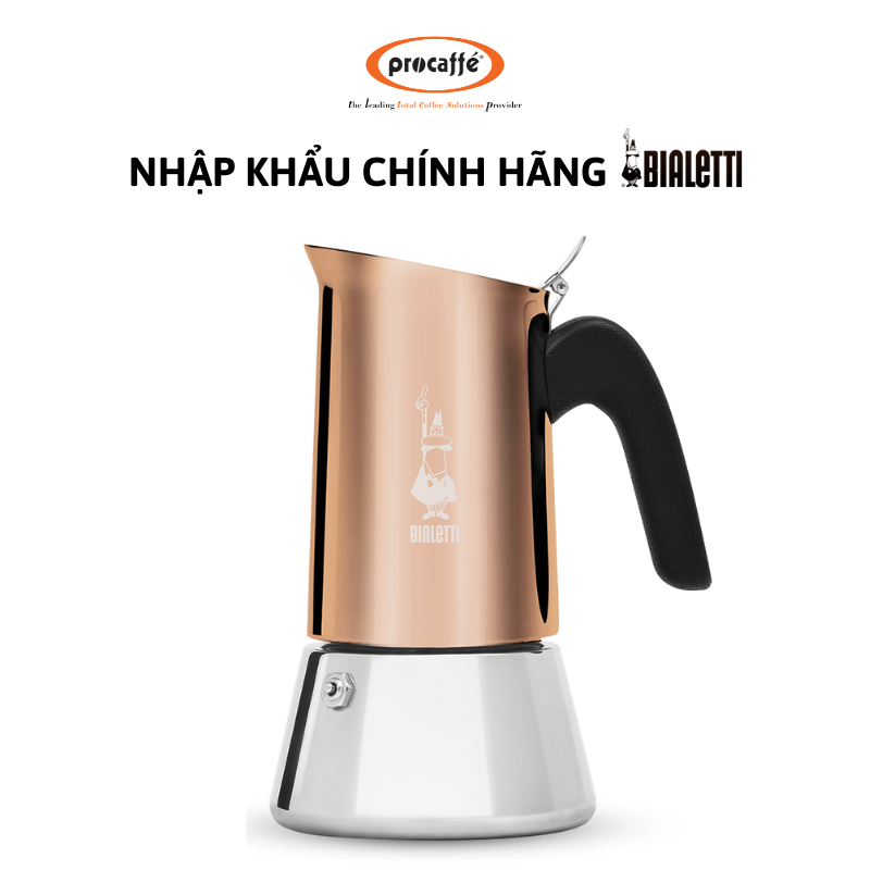 BIALETTI Ấm pha cà phê bếp từ Bialetti Venus Copper (Limited Edition) 6 cup