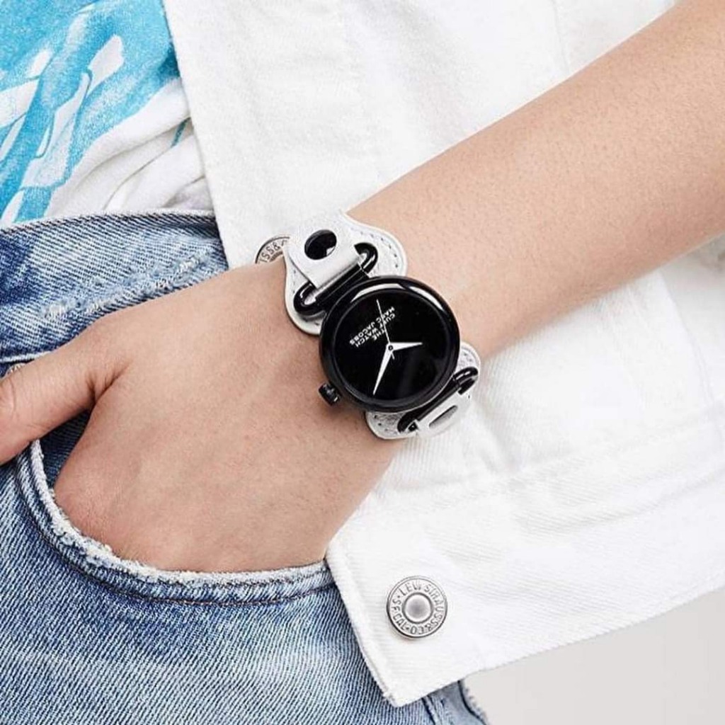 Đồng hồ nữ dây da Marc Jacobs The Cuff Quartz MJ0120179294