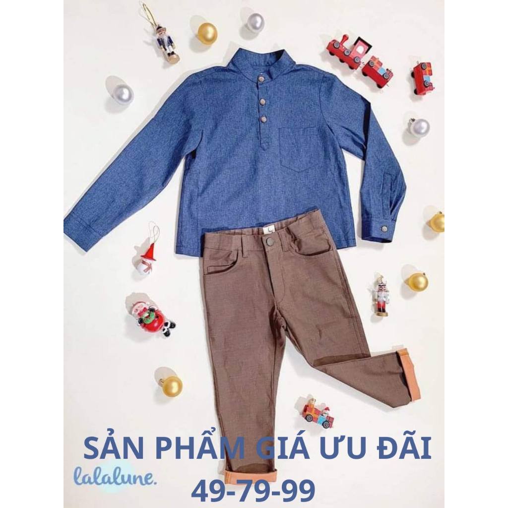 ÁO CHEMISE VÀ QUẦN DÀNH CHO BÉ TRAI