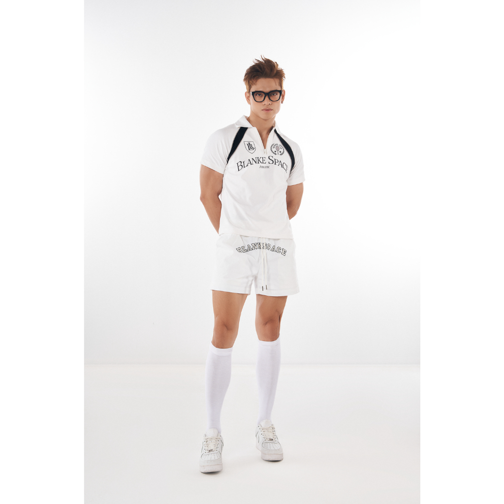 BLANKESPACE Áo Thể Thao WIMBLEDON POLO Chất Vải Cotton Thấm Hút Tốt Nam Nữ Unisex